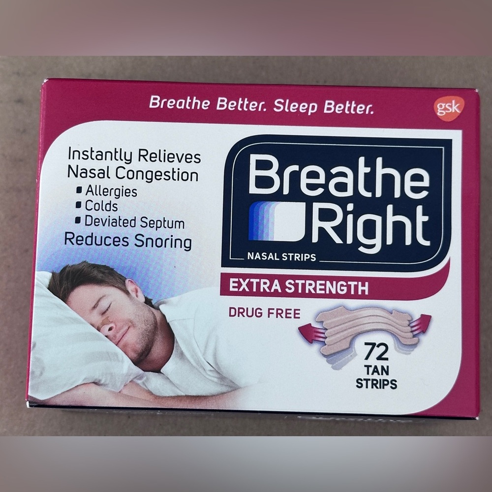 Extra Strength Tan Nasal Strips - 72 Count